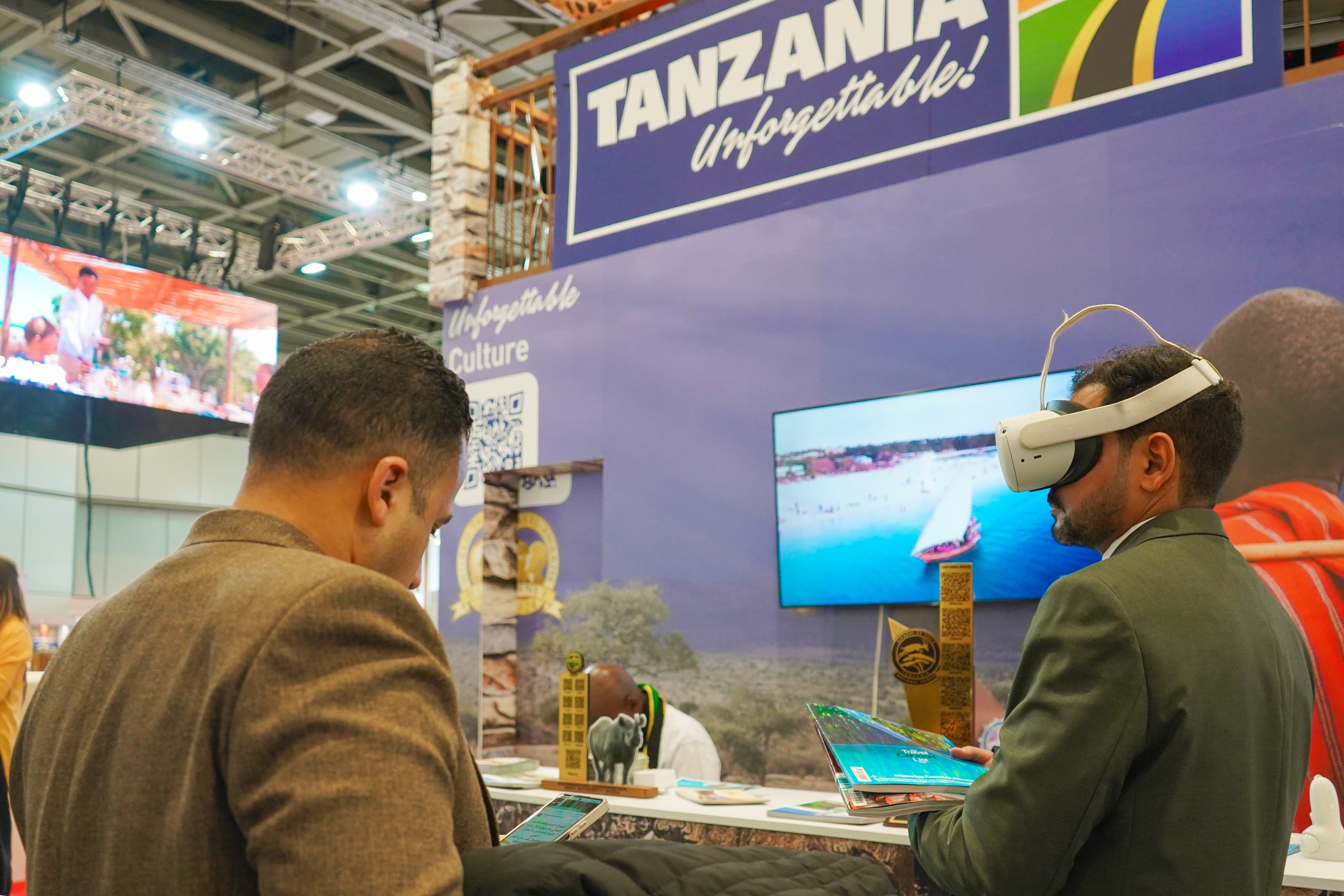 Delegates networking at Meetings Africa tradeshow