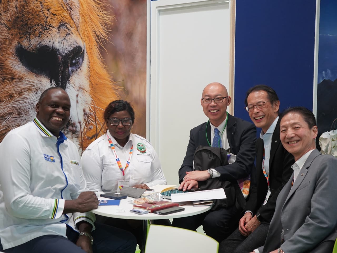 Tanzania delegation at FITUR 2026 tourism trade fair in Madrid