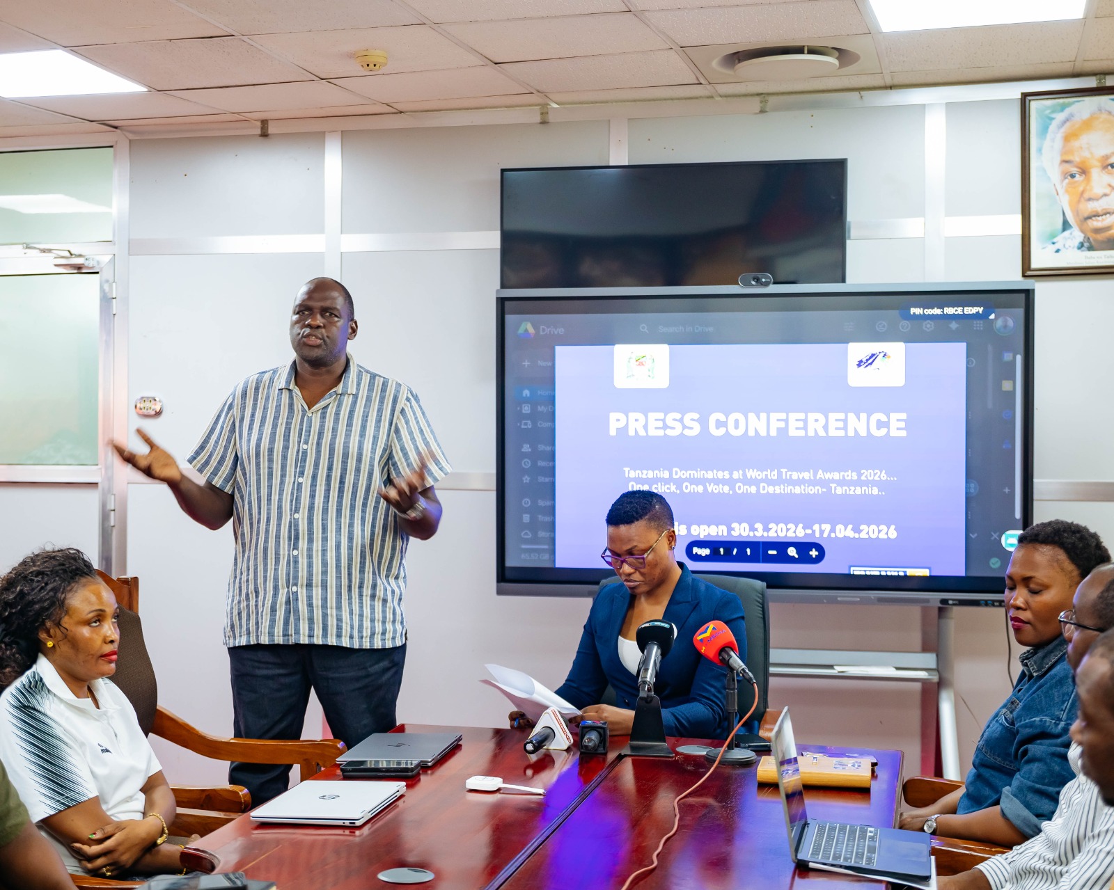 Braydon Bent at Serengeti National Park, Tanzania