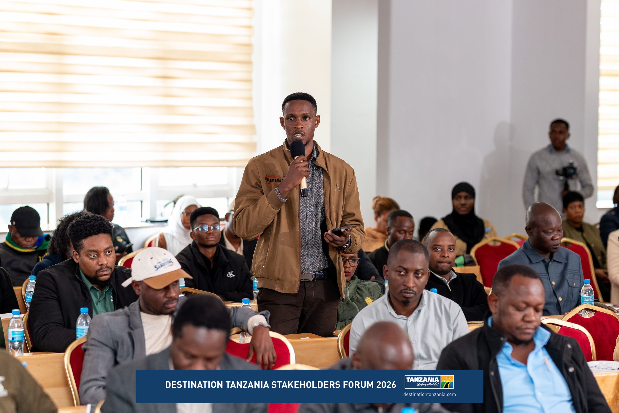 Tourism stakeholders participating in discussions during the forum